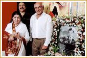 Madan Mohan with Family
