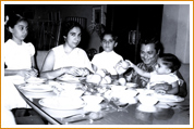 Madan Mohan with Family