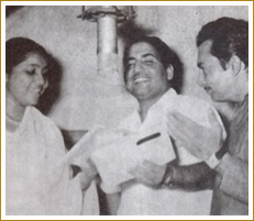Asha Bhosle, Mohd. Rafi & Madan Mohan